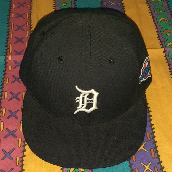 2012 Post Season Authentic Official On Field New Era Detroit Tigers Fitted Hat - Picture 2 of 4